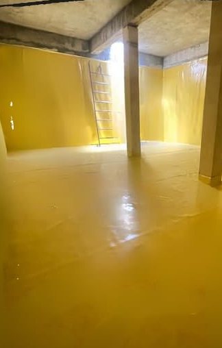 Antakya kız öğrenci yurdu su deposu PVC membran